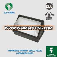 Top quality ul dlc approve led wall pack light industrial wall mount led lighting