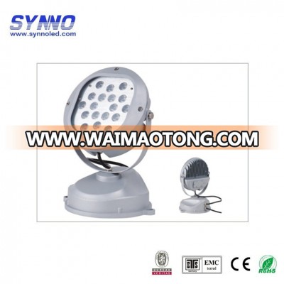 Synno manufacture 18w silver color high quality led flood light