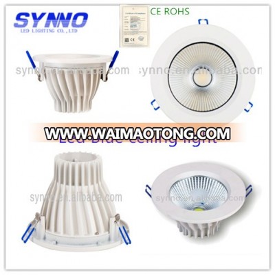 Jiangmen led recessed PI65 Down light with fixture fluorescent with the blue appearance