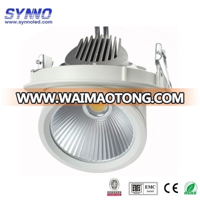 customize 11w 200mm dimmable led downlights black with any design