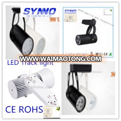 Round Barrel-shaped indoor led track rail light IP33 18W1440LM LED track light for shopping mall store fashion show