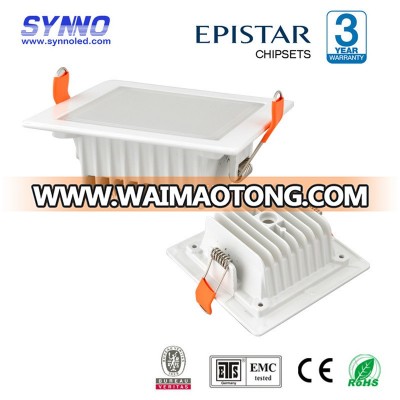 online retail store 20w 50w surface mounted square cob led downlight 200mm