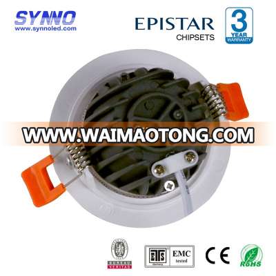 die casting aluminum 9w cob led downlight 12/24v