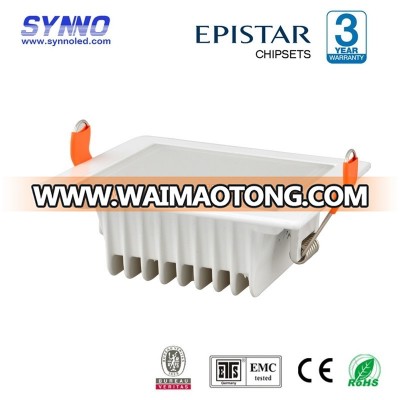 18w square recessed light led downlight for housing