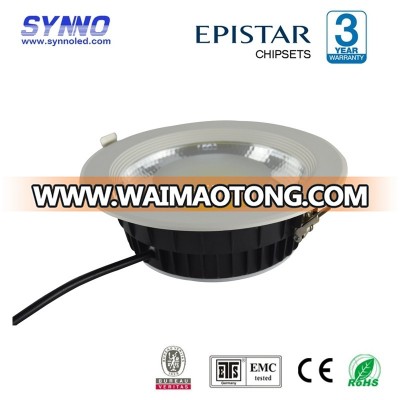 best price round recessed COB LED Downlight light 20w ceiling lighting for bar restaurant canteen lighting/lamp