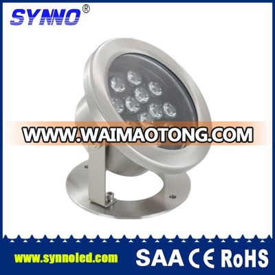 Jiangmen waterproof dmx control 3w 6w 9w 12w 18w 36w led underwater fountain light jiangmen factory sale led swimming pool light