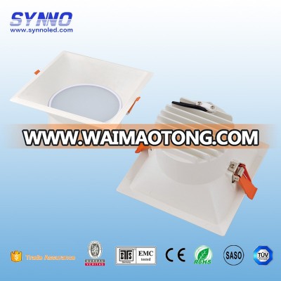 SMD 5630 LED downlight 12w/20w/30w square recessed Die-cast aluminum downlight