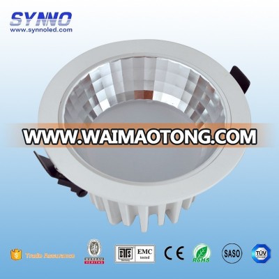 2015 high power for office round recessed COB LED light downlight 7/12/18/25/30/40w