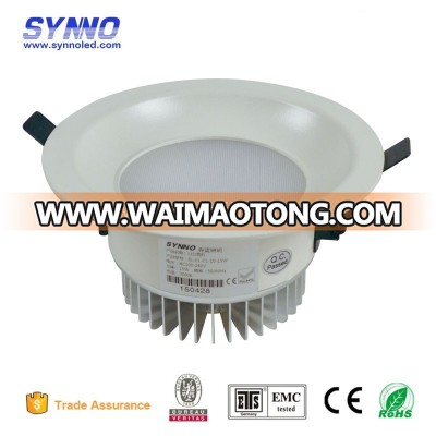 2015 SYNNO/good price ip33 recessed cob led downlight 10/15/20w