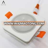 china wholesale 5w aluminum 90lm/w inbuilt round square CE ROHS led downlight