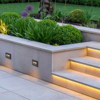 86 box embedded footlights outdoor LED square walkway stair step lights step lights waterproof corner lights